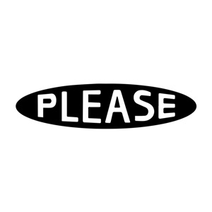 please