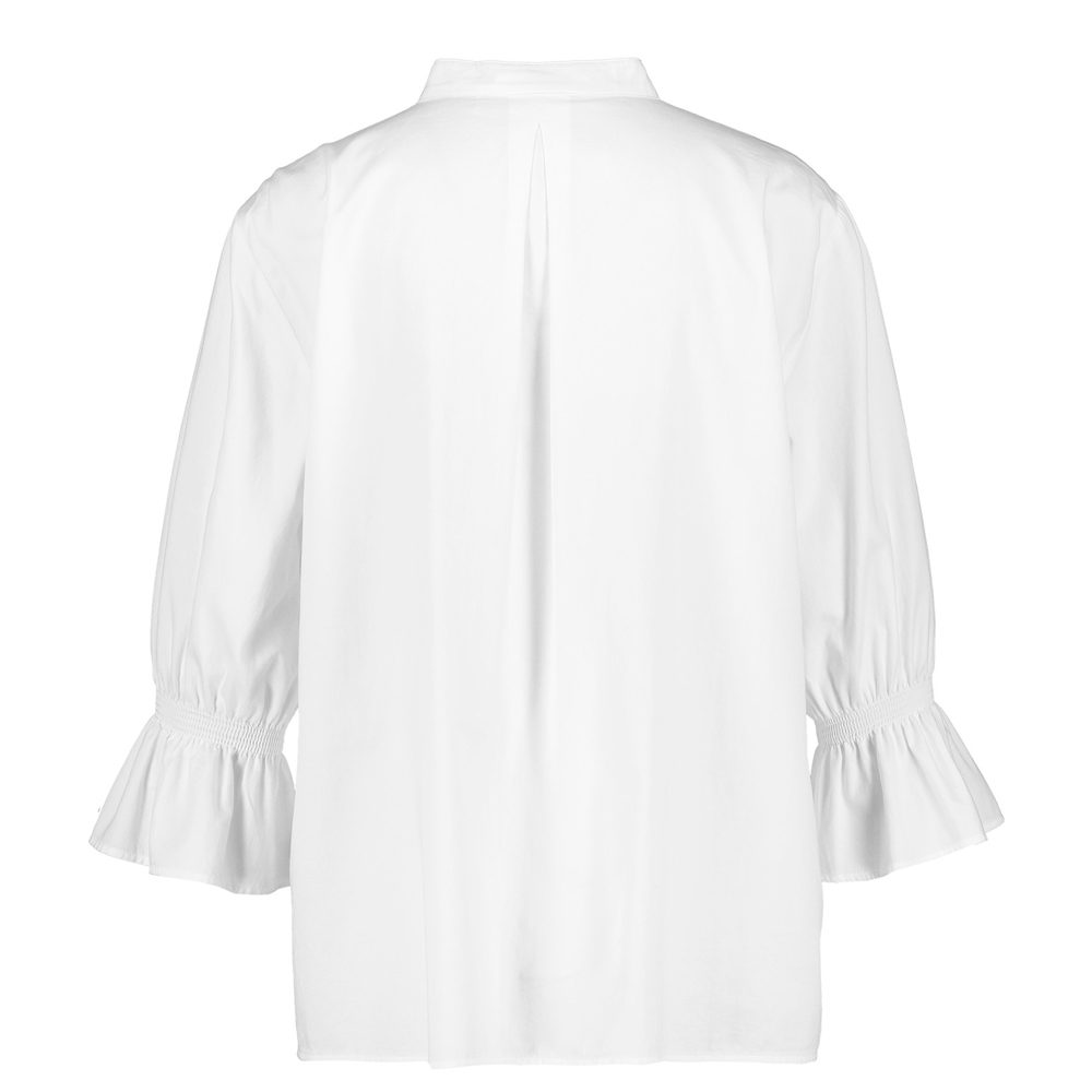 Blusa blanca con manga trompeta francesa Gerry Weber en moda mujer gusgusboutique.es. Moda de calle para señoras. Camisas Gerry Weber