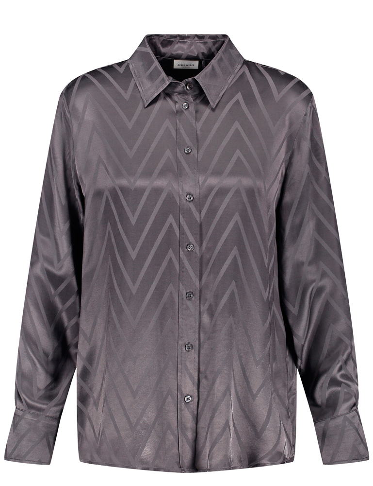 Camisa de raso con líneas gráficas Gerry Weber en gus gus boutique moda calle para mujer. Comprar moda mujer Gerry Weber en España.