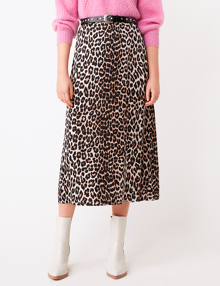 Falda larga leopardo Suncoo