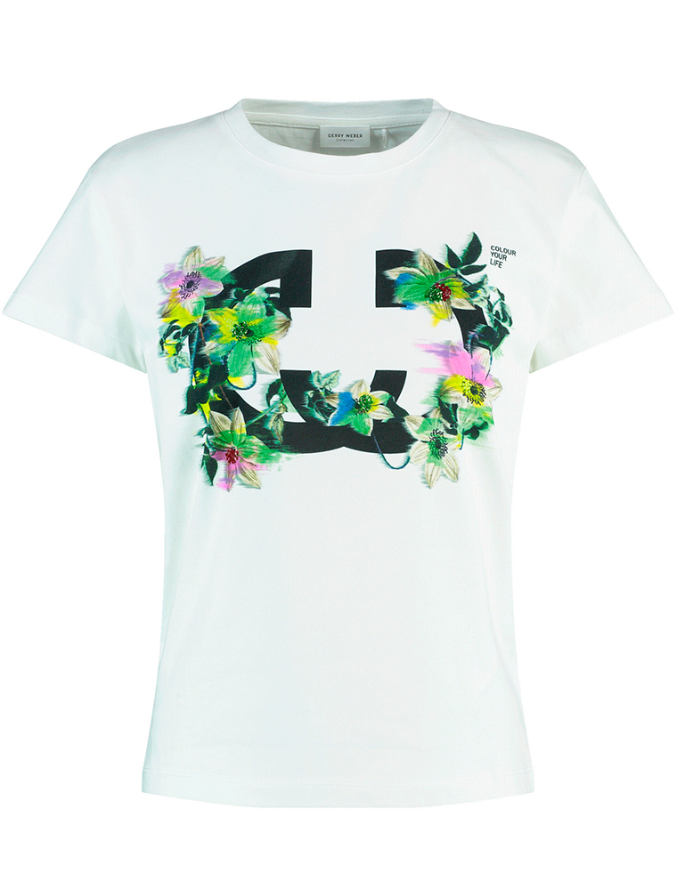 Camiseta manga corta print floral Gerry Weber en gus gus boutique moda calle para mujer. Comprar moda Gerry Weber en España.